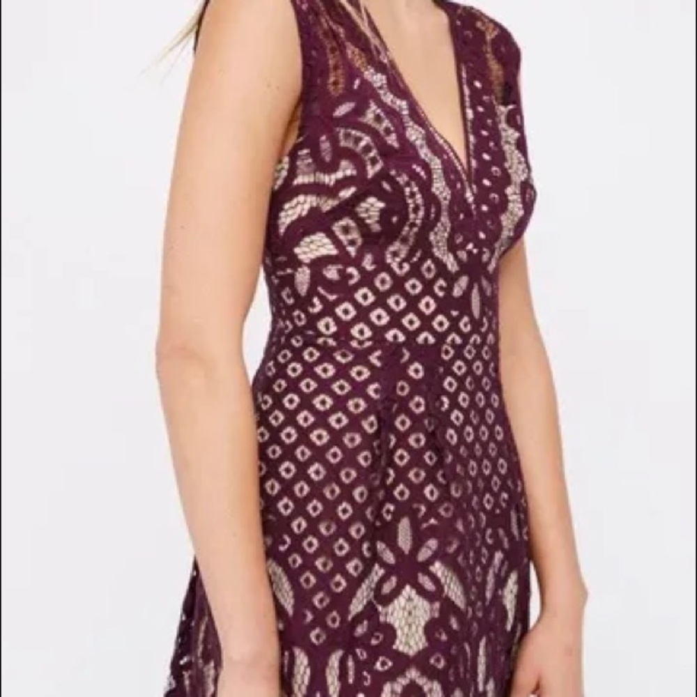 Free People One Million Lovers Mini Dress